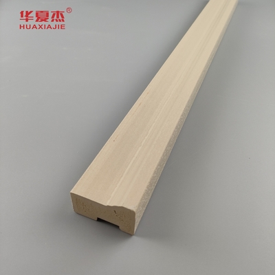 Kosten Prijs 50mm 76mm Wpc Brickmold Wpc Door Frame Houten korrels Buitenversiering