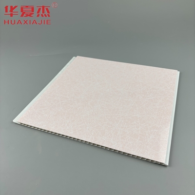 Warm stempelen Roze winkel Pvc wandpaneel hoogglanzend oppervlak Pvc plafondpaneel Interieur decoratie Hotel