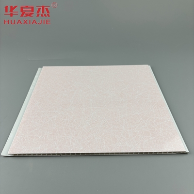 Warm stempelen Roze winkel Pvc wandpaneel hoogglanzend oppervlak Pvc plafondpaneel Interieur decoratie Hotel