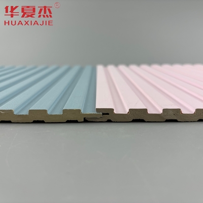Lamianted wpc wandpaneel roze modern ontwerp voor huis wand decoratie
