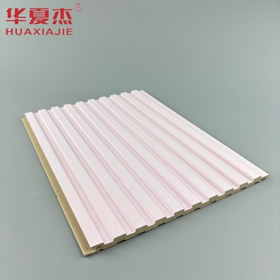 Lamianted wpc wandpaneel roze modern ontwerp voor huis wand decoratie