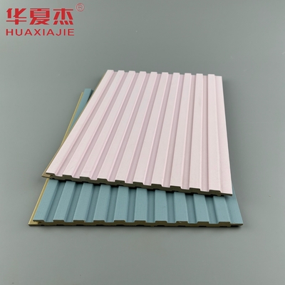 Lamianted wpc wandpaneel roze modern ontwerp voor huis wand decoratie