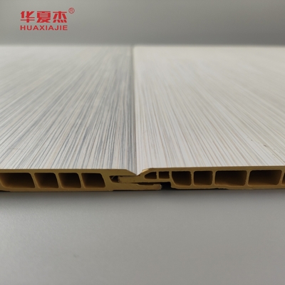 600x9mm Hout Plastic Composite Wpc Buitenmuurpaneel Makkelijk te Installeren En Goed Onderhoud