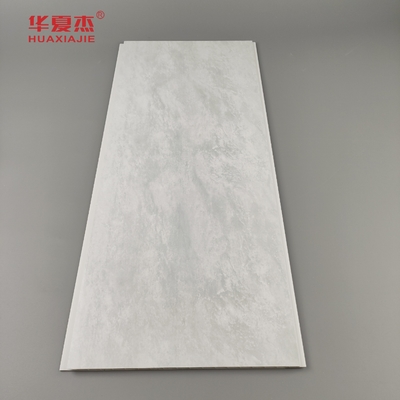 250mmx8mm Printing Grey Pvc Marmer Wandpanelen van stijl en duurzaamheid