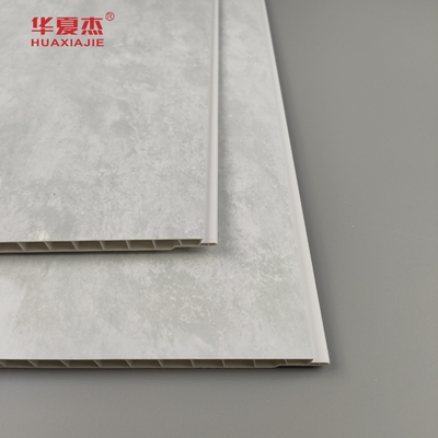 250mmx8mm Printing Grey Pvc Marmer Wandpanelen van stijl en duurzaamheid