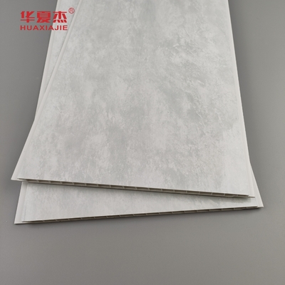 250mmx8mm Printing Grey Pvc Marmer Wandpanelen van stijl en duurzaamheid