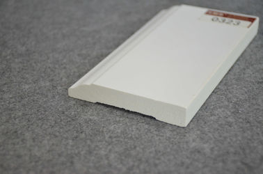 Goede prijs De koloniale Versiering die van Plintpvc Wit Vinyl Begrenzend Blad 12ft vormen online
