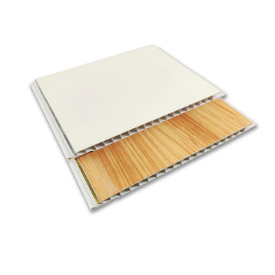 Comité 200mm X 10mm van het muurplafond Houten Kleur met Zilveren Gouden Strook