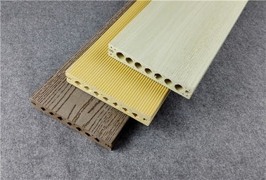 Goede prijs De beige Aannemelijke Samengestelde Houten Decking Hoge Vuurbestendigheid van WPC online