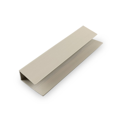 Van het Afgietselpvc Slatwall van Beëindigenglb het Comité Decoratief Wit Zwart Grey Color