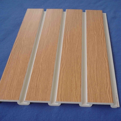 Goede prijs Natuurlijk Houten het Comité van Korrel Decoratief Slatwall Pvc met Metaalhaken online