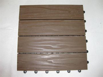 Goede prijs 30mm x 30mm de Vloer van DIY WPC Decking, Interial houten en plastic samengestelde Decking online