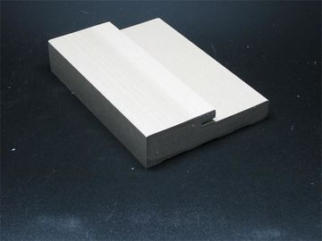 Goede prijs De houten Plastic Samengestelde WPC-Decoratieve Afgietsels van pvc van het Deurkader voor Muren online
