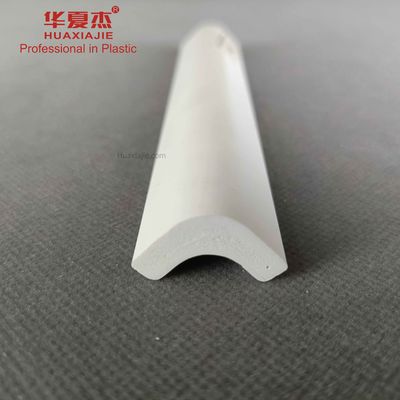 Kwaliteit Vochtdichte decoratieve pvc-vormingen 3/4 "pvc witte baai voor binnen- en buitenversiering Fabriek