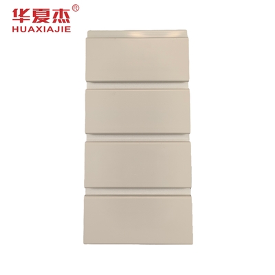 Goede prijs Vochtbestendig Plastic Slatwall de Comités van Pvc Wit Vinyl 8ft Binnenlands en Buiten online