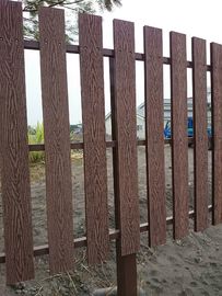Goede prijs Natuurlijke Houten rekupereerbare WPC het Spooromheining van WPC Decking/100% voor Landbouwbedrijf online