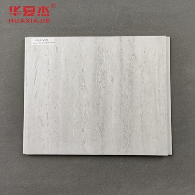Aanpassing PVC marmeren wandpaneel Waterdicht PVC wandplafondpaneel Gebouw decoratie