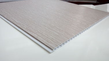 Goede prijs Decoratief het Plafondcomité 250mm x 5mm van Laminetingspvc Vinyl het Plafondcomités van pvc online