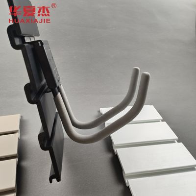 Goede prijs Grijze PVC-opbergingswandpanelen 4 inch SlatWall PVC-garagepaneel online