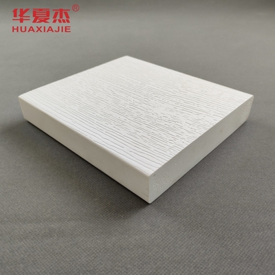 Goede prijs Houten patroon pvc plank witte kleur pvc gieten voor gebouw decoratie online
