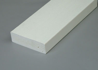 Goede prijs Woodgrain de Versieringsraad van pvc/Witte Vinylraad 5/4 x 4 van de Versieringsplank online