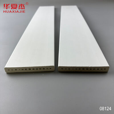 Goede prijs Nieuw product Explosie PVC-profiel 15/32 X 3-1/2 Plank 89x12mm Vorming Wit ontwerp Duurzaam milieuvriendelijk online