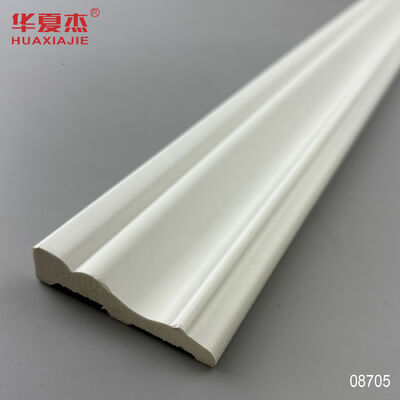Goede prijs Fabrieksdirecte verkoop 19/32x2-23/32 Koloniale behuizing Wit glad oppervlak Pvc Skirts Pvc baseboard online