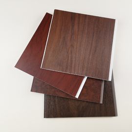 Donkere Houten de Muurcomités van Kleurenpvc, Pvc-Muurbekleding voor Hotel of Huis