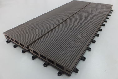 Goede prijs De waterdichte Woodgrain van WPC Samengestelde Raad van Decking voor Parktuin online