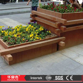 Goede prijs Houten Plastic Samengestelde Decking Decoratieve de Bloemdoos van WPC voor Openlucht online