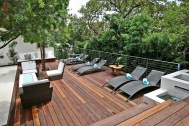 Goede prijs De openluchtco-extrusie van WPC Decking ASA, Vuurvaste Kunstmatige Decking online